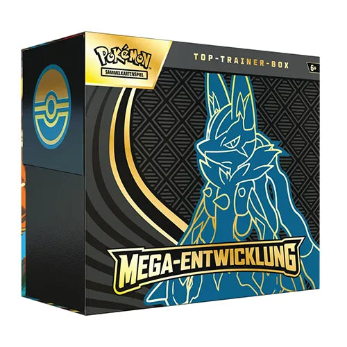 Mega Entwicklung Top Trainer Box Lucario